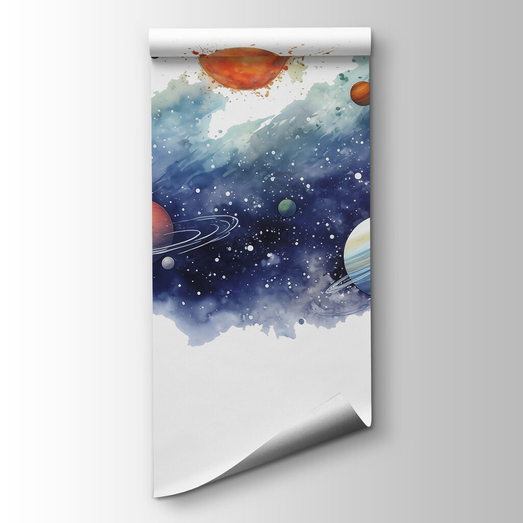 Sole tra stelle dipinte — vista del prodotto