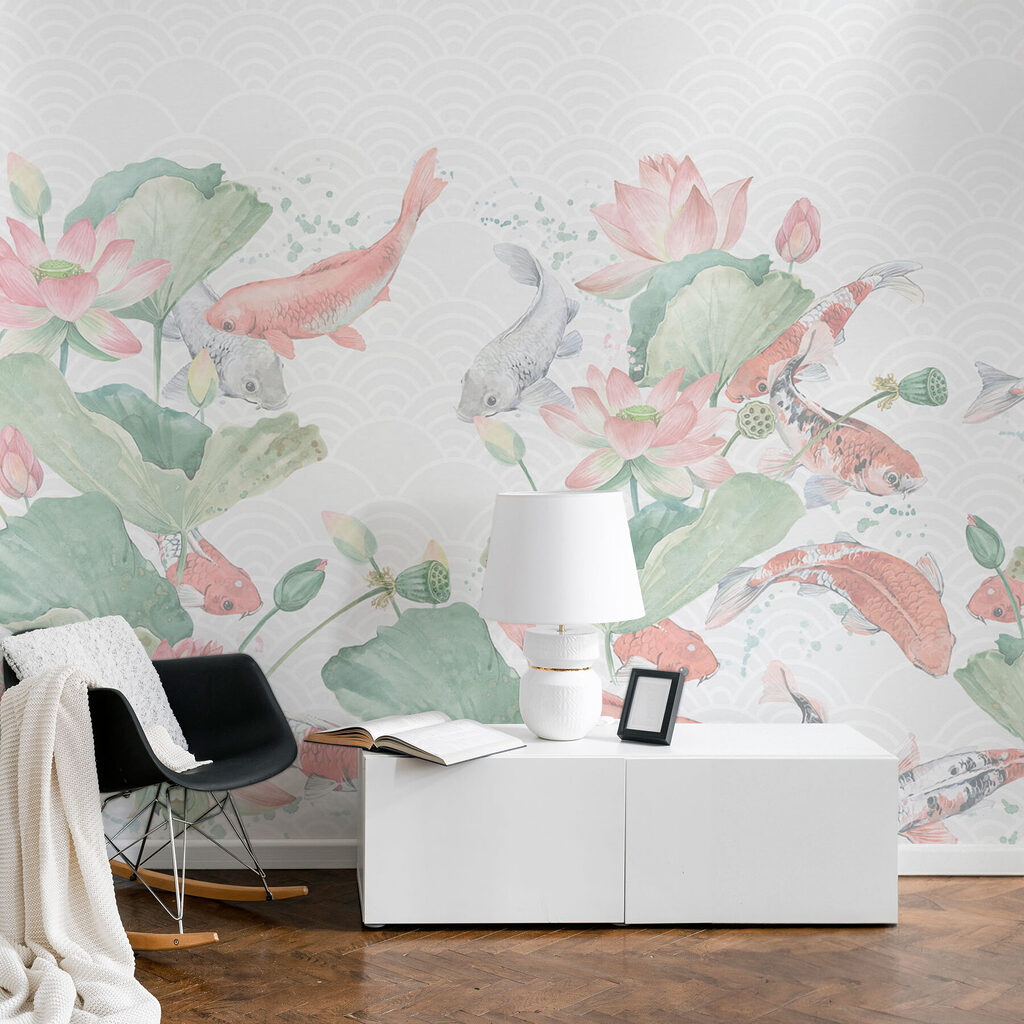 Pesci tra i loti — ambiente 2
