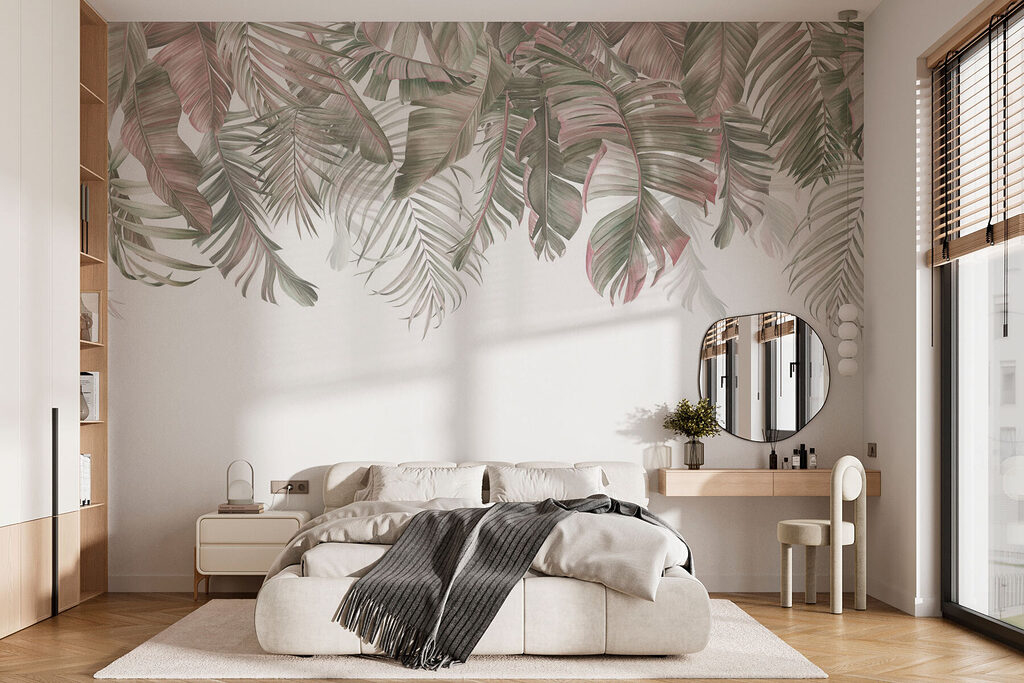 Palme verdi dal bordo — ambiente 1