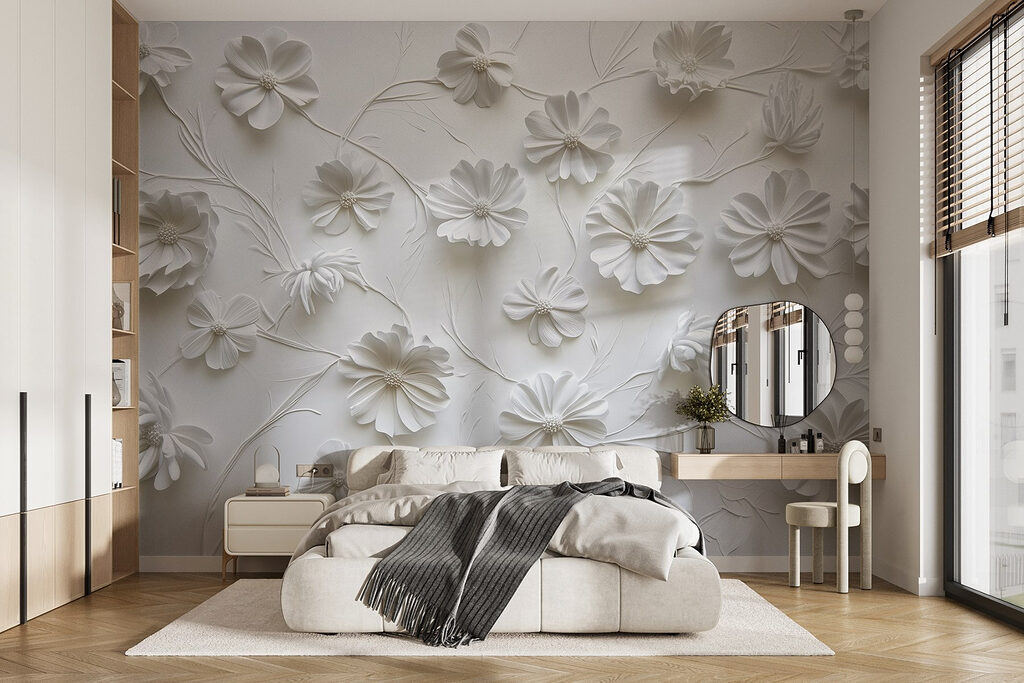 Fiori bianchi sui tralci — ambiente 1