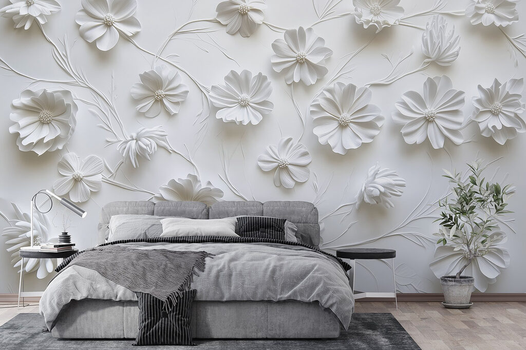 Fiori bianchi sui tralci — ambiente 2