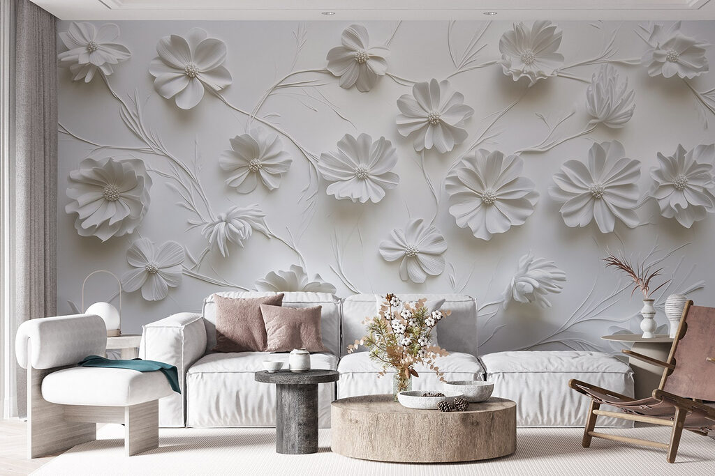 Fiori bianchi sui tralci — ambiente 6