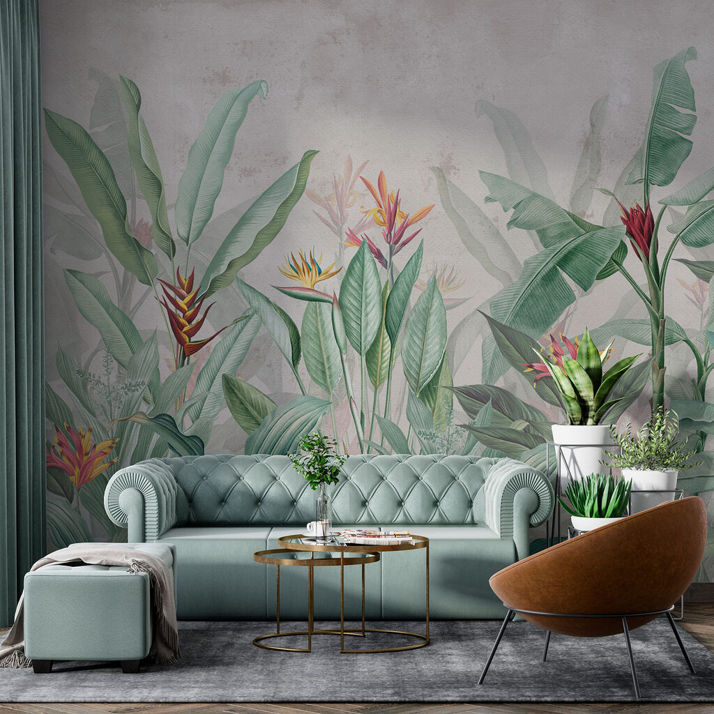 Foglie tropicali su petrolio — ambiente 4
