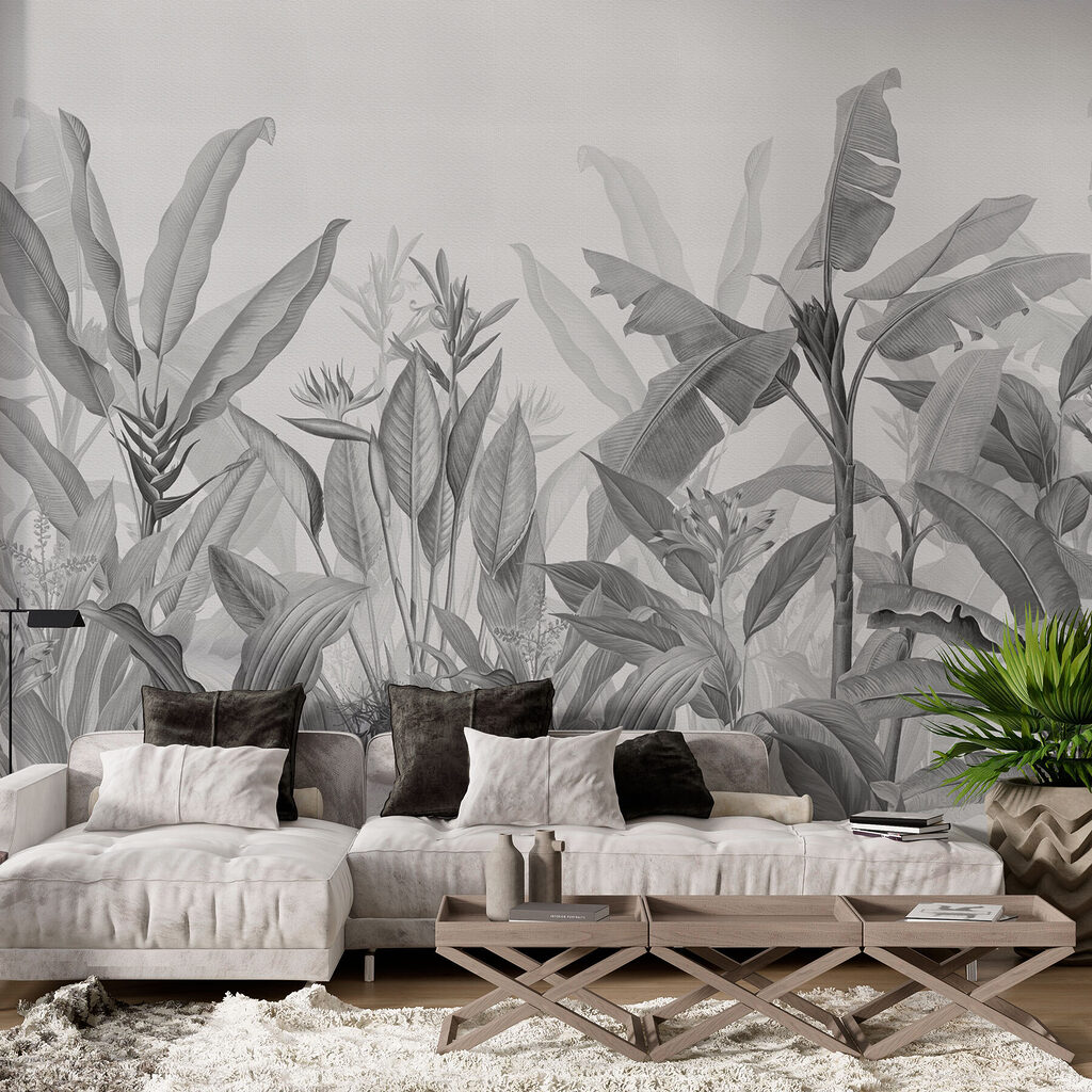 Foglie tropicali su petrolio — ambiente 1