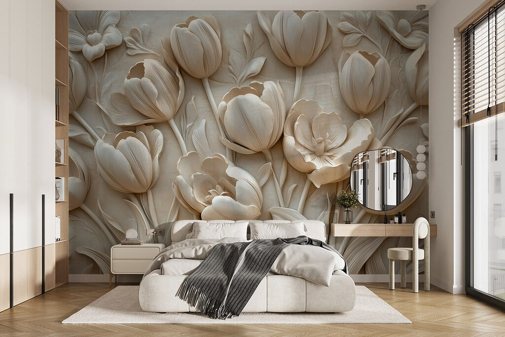 Tulipani in rilievo — ambiente 1