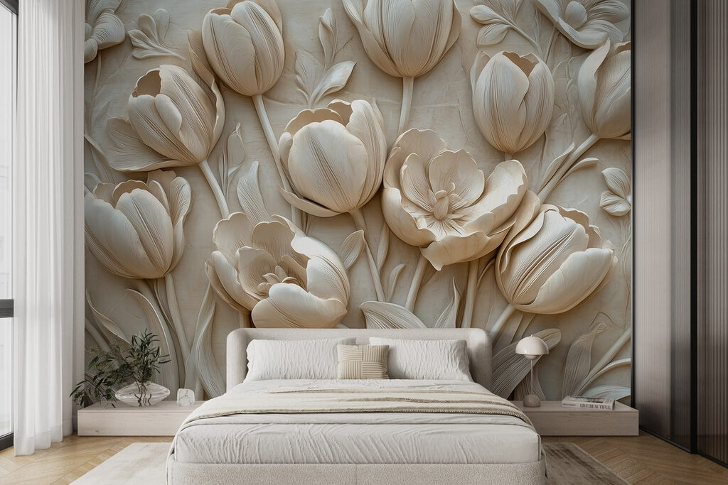Tulipani in rilievo — ambiente 2