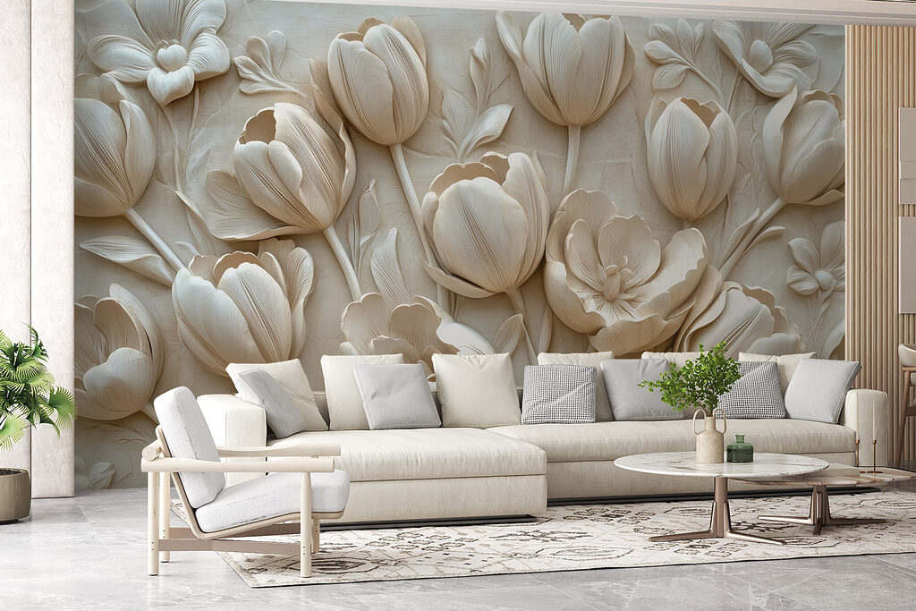 Tulipani in rilievo — ambiente 5