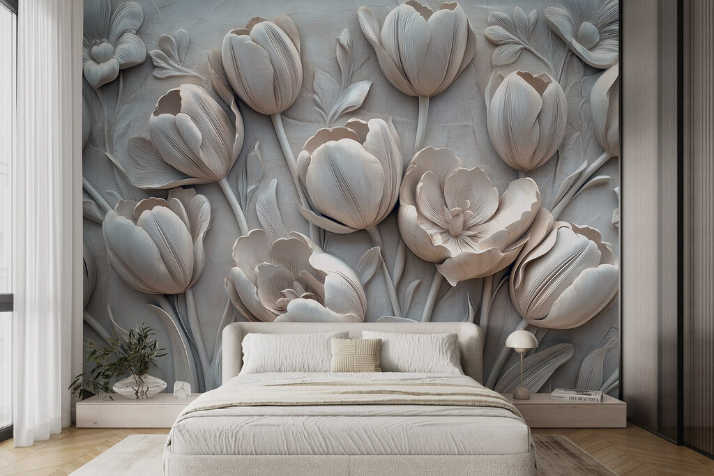 Tulipani in rilievo — ambiente 1