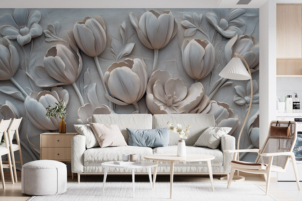 Tulipani in rilievo — ambiente 2
