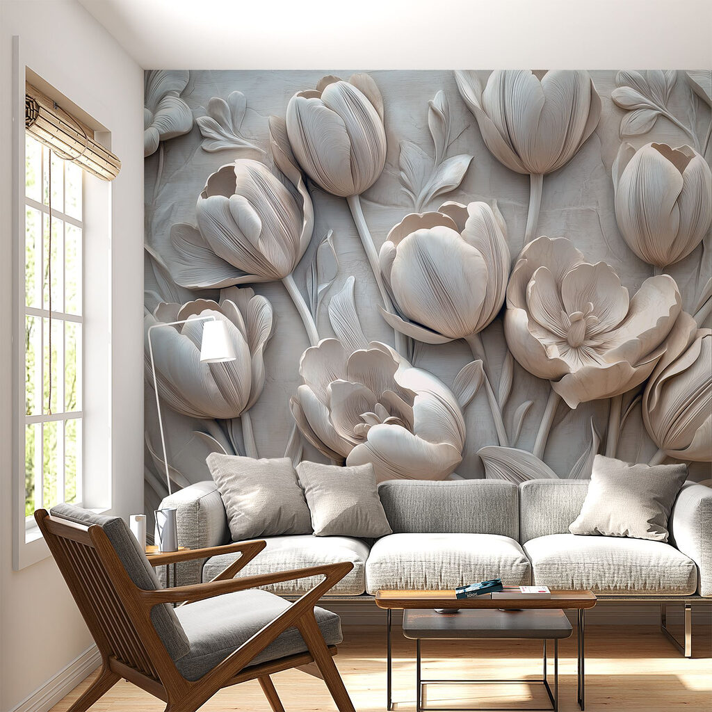 Tulipani in rilievo — ambiente 3