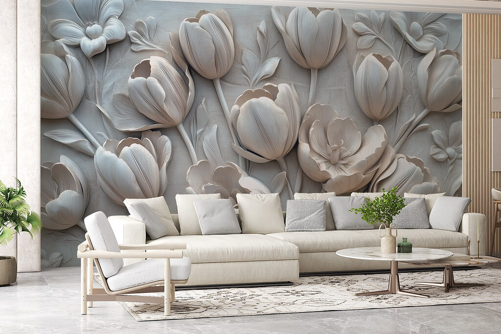 Tulipani in rilievo — ambiente 4
