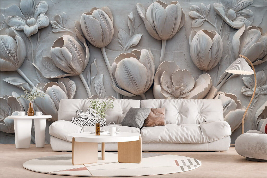 Tulipani in rilievo — ambiente 5