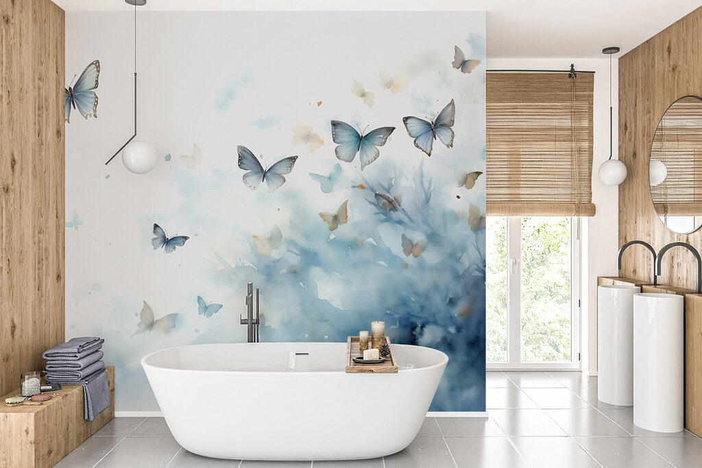 Farfalle in nuvole blu — ambiente 2