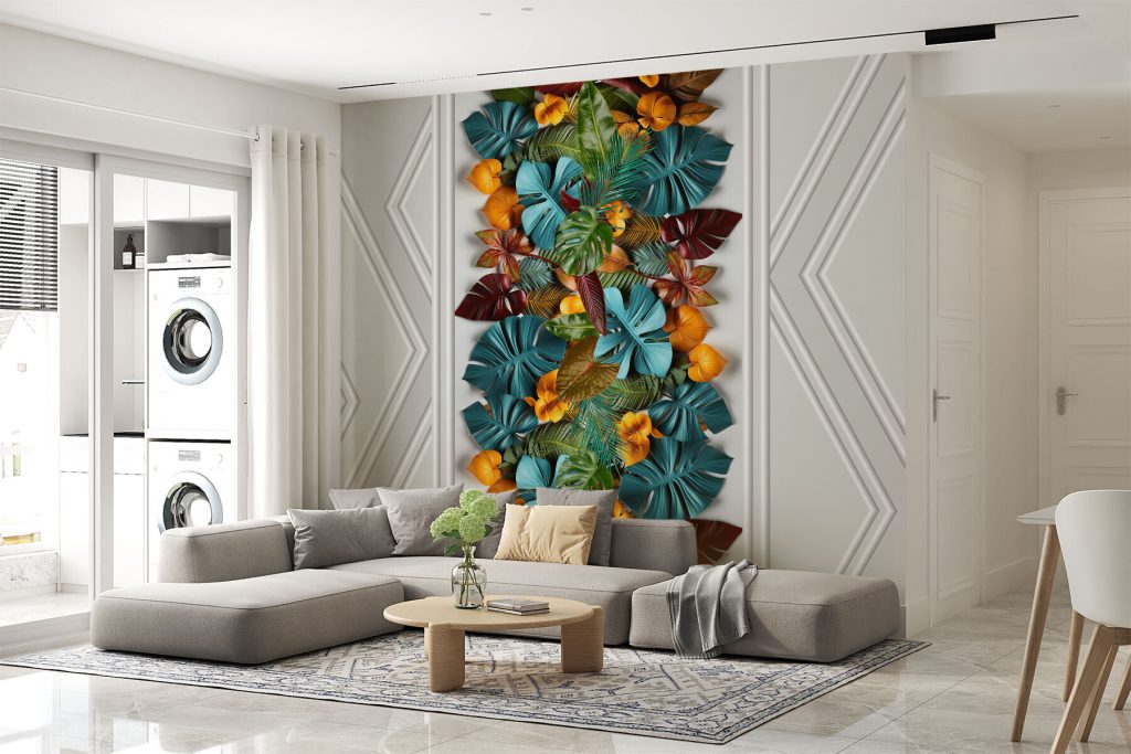 Fascia di foglie colorate — ambiente 2