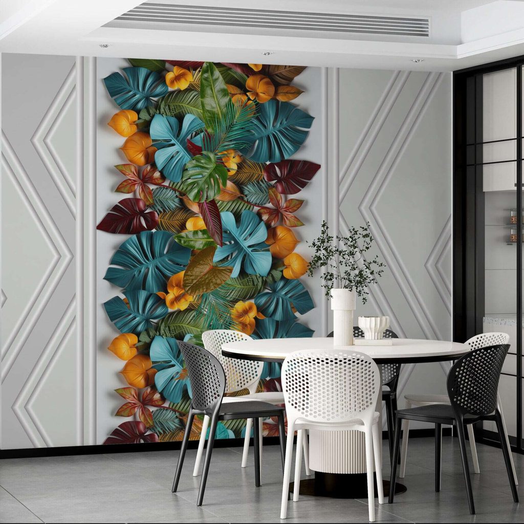 Fascia di foglie colorate — ambiente 5