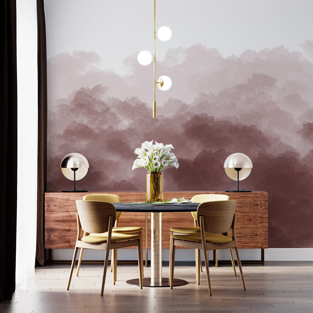 Chiome verdi ad acquerello — ambiente 2