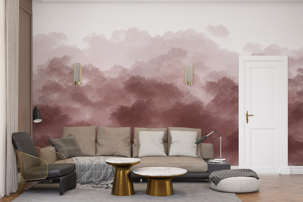 Chiome verdi ad acquerello — ambiente 3