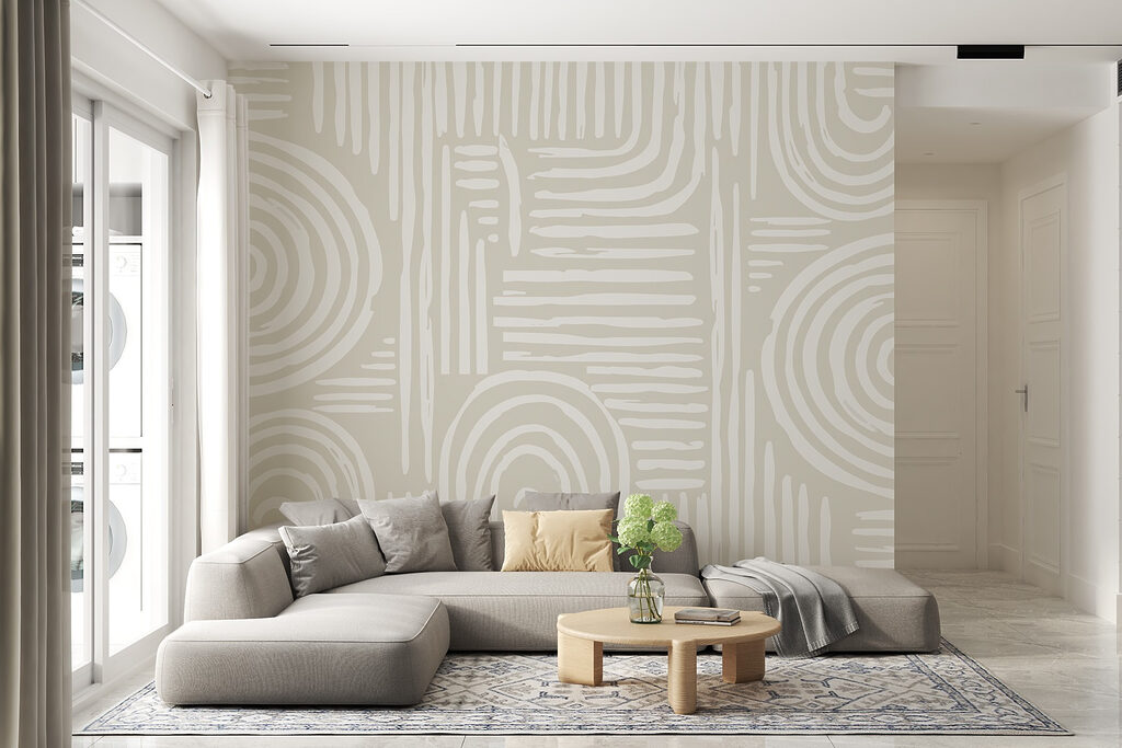 Linee crema ricurve — ambiente 2