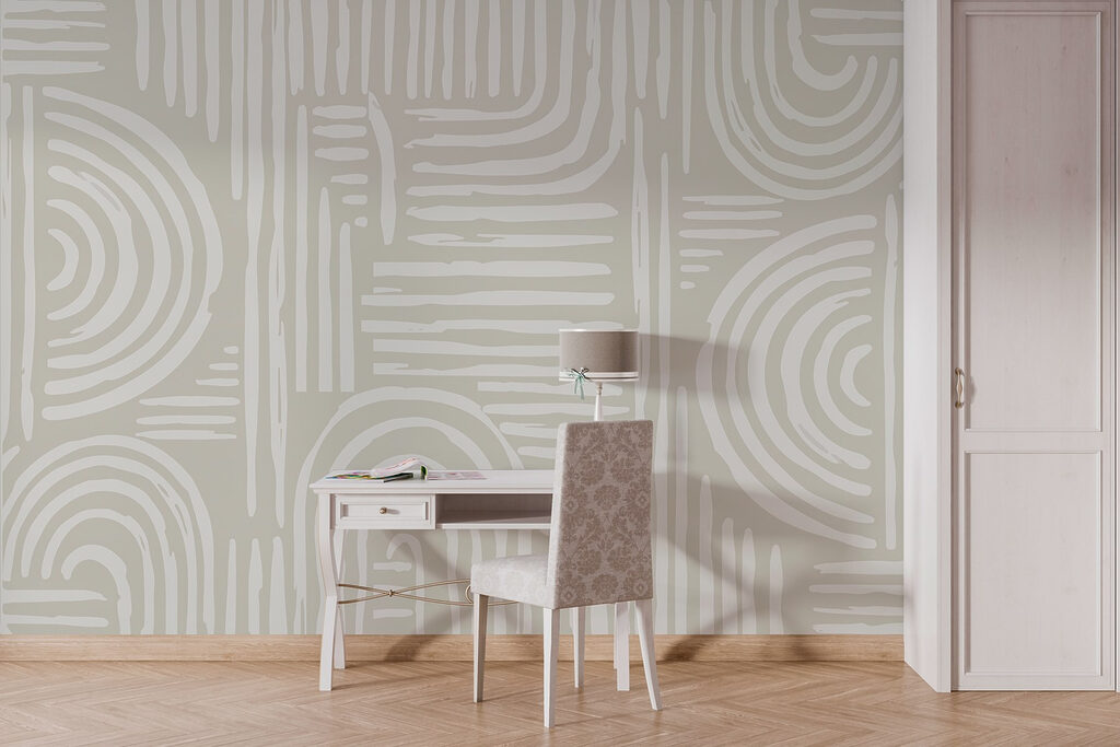 Linee crema ricurve — ambiente 3