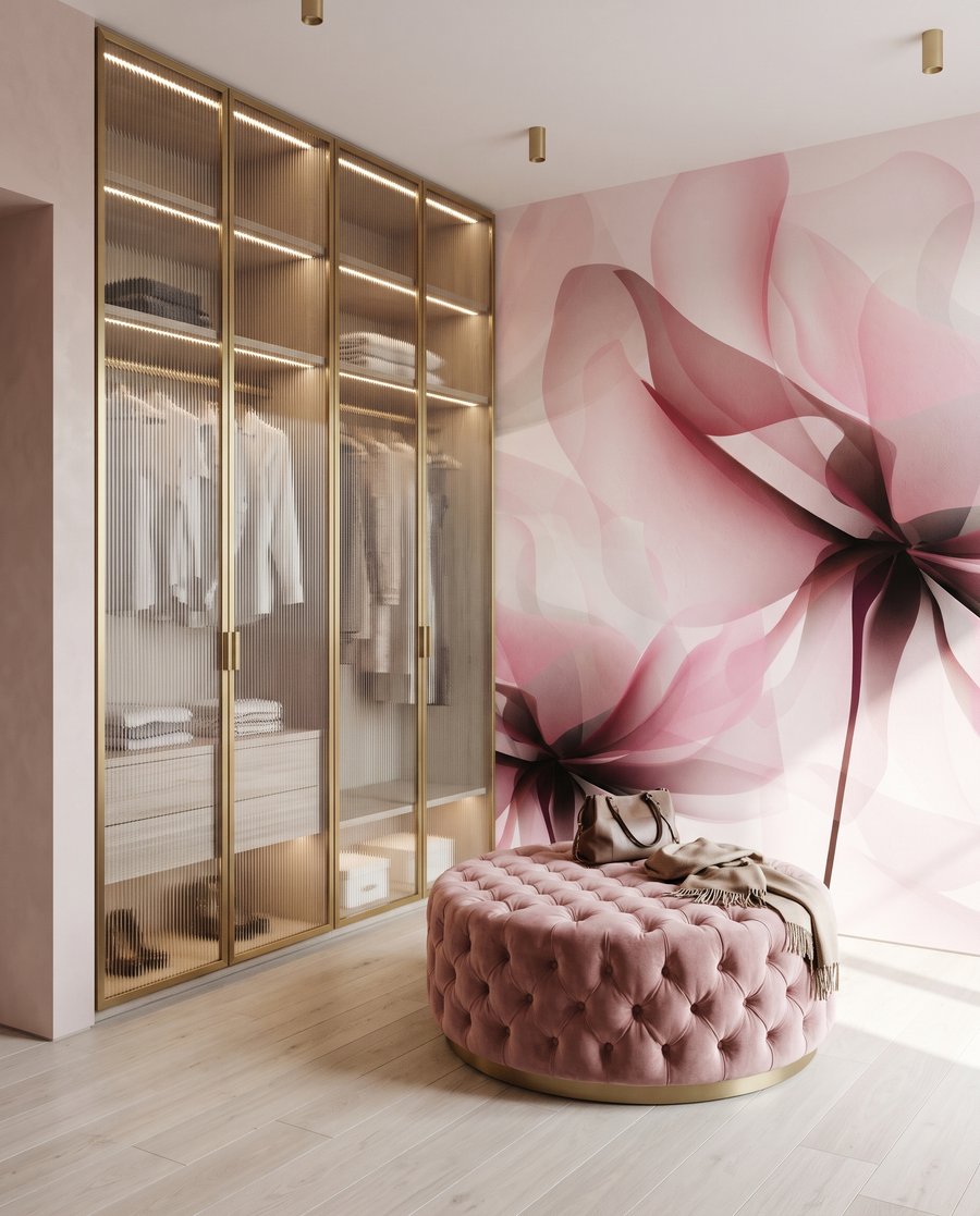 Corolle rosa sovrapposte — ambiente 3