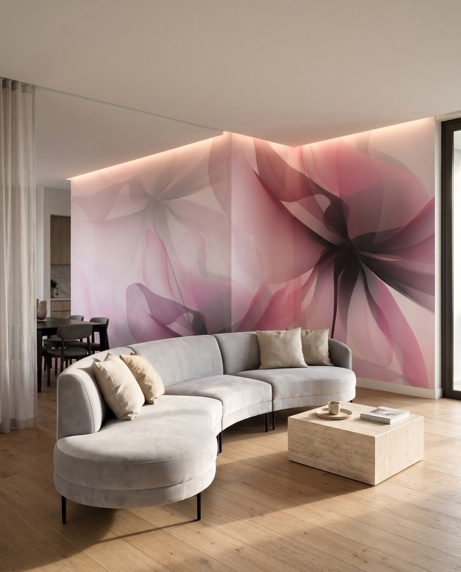 Corolle rosa sovrapposte — ambiente 6