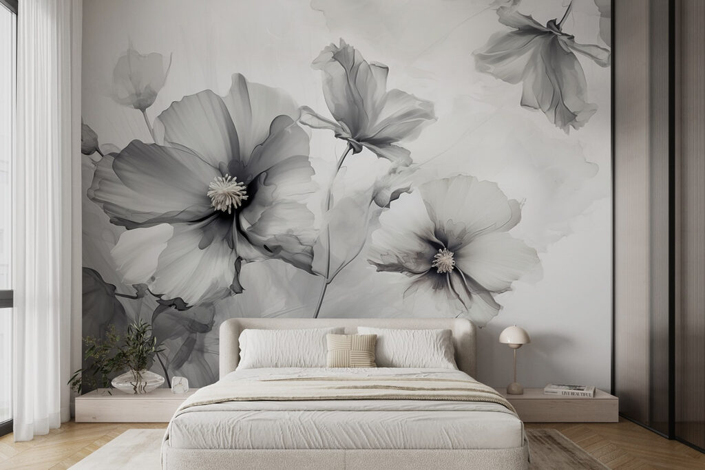 Fiori sciolti ad acquerello — ambiente 2