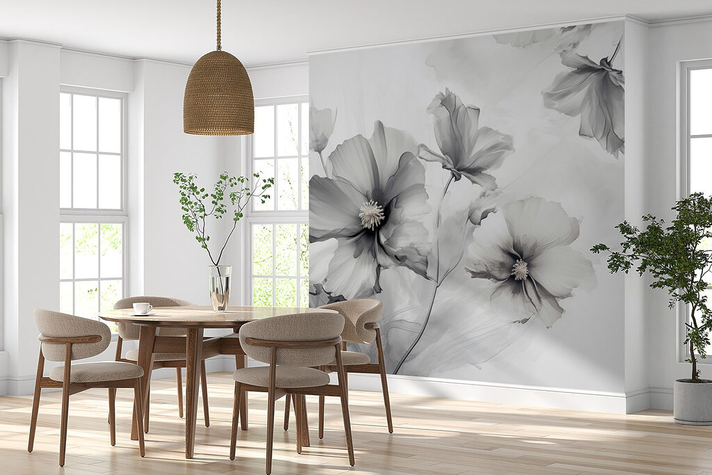Fiori sciolti ad acquerello — ambiente 6