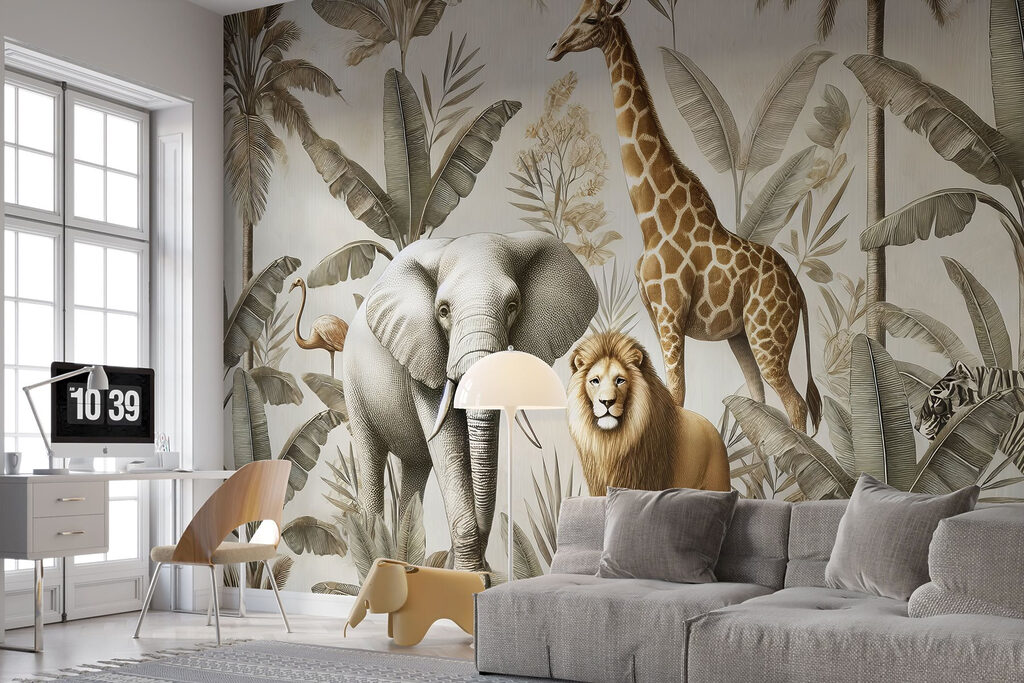 Animali sotto le palme — ambiente 4
