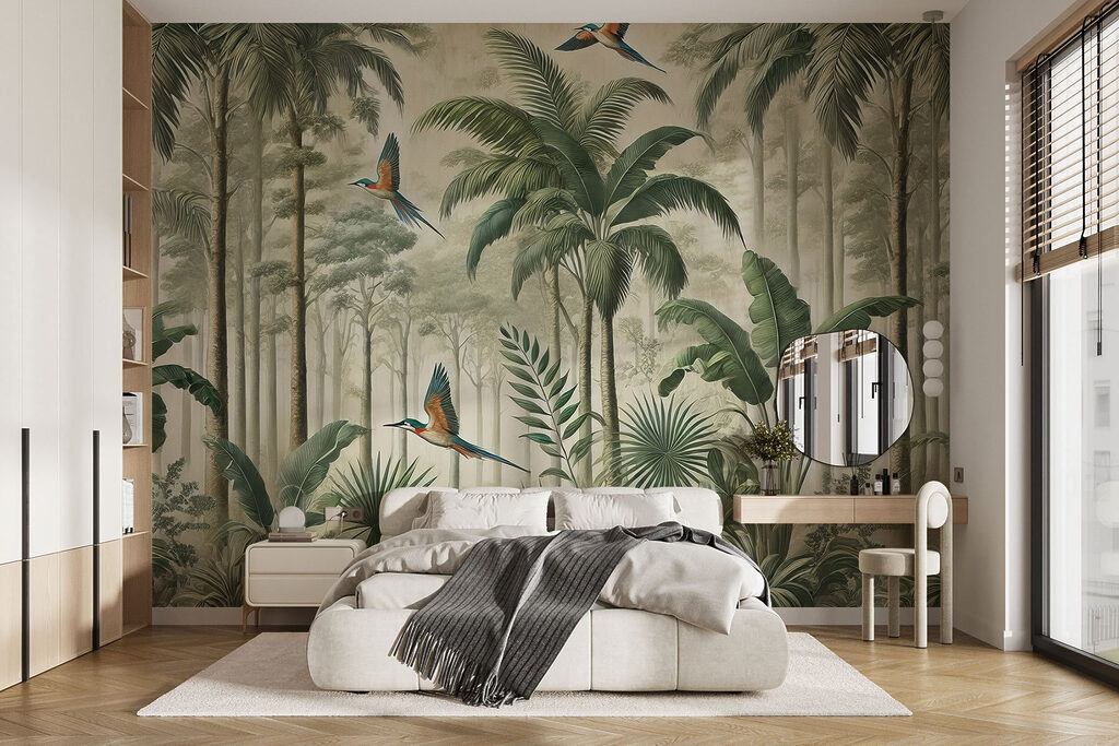 Uccelli tra le palme — ambiente 2