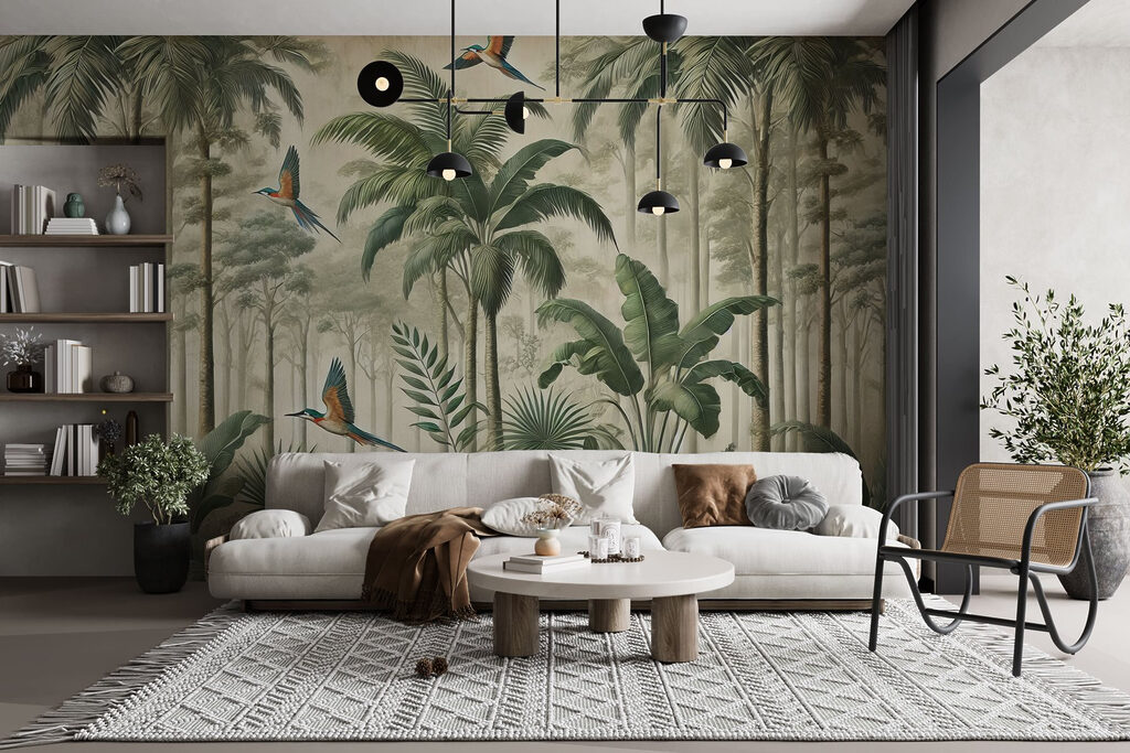 Uccelli tra le palme — ambiente 6