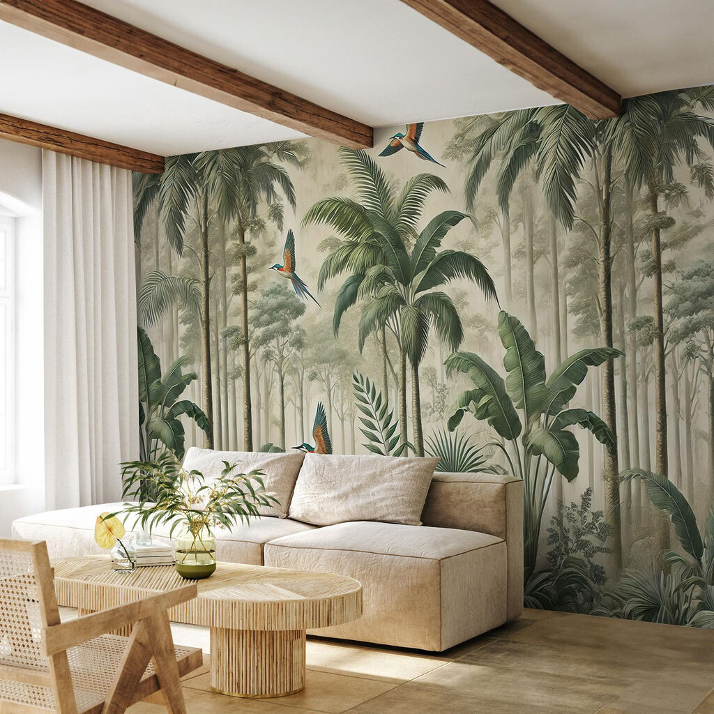 Uccelli tra le palme — ambiente 7