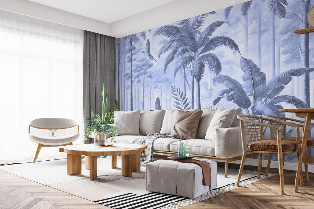 Uccelli tra le palme — ambiente 4