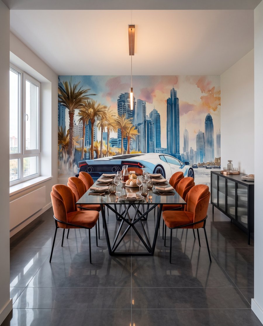 Auto sportiva bianca — ambiente 5