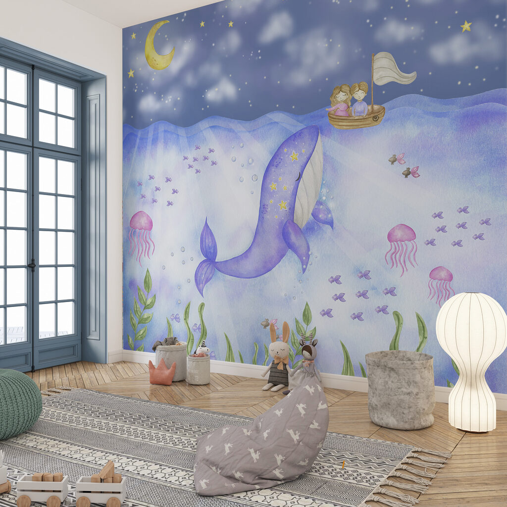 Balena tra le meduse — ambiente 1