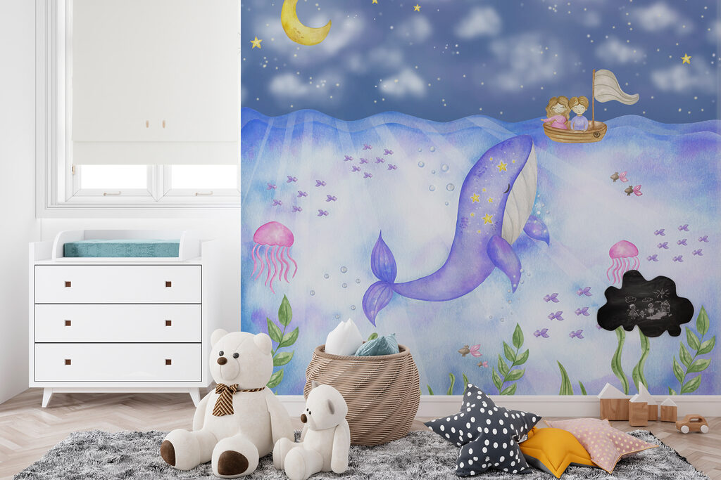 Balena tra le meduse — ambiente 3