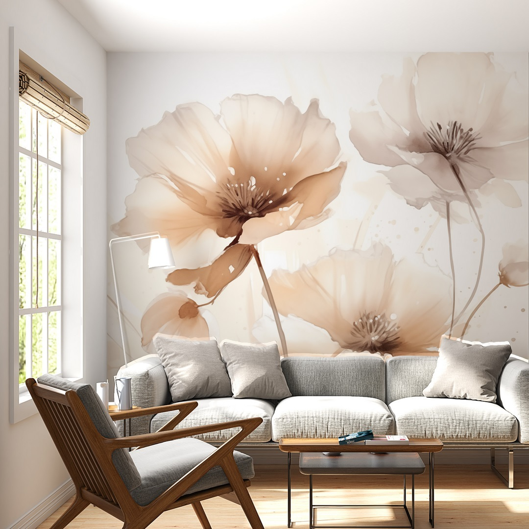 Bouquet sciolto all’acquerello — ambiente 1