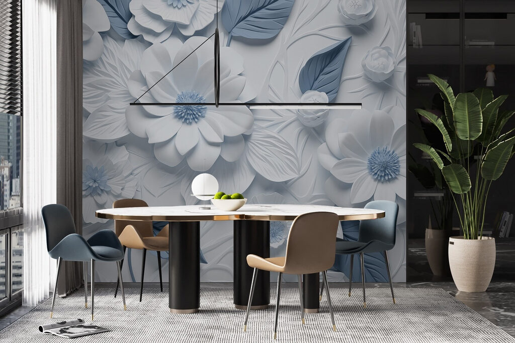 Grandi fiori e boccioli — ambiente 3