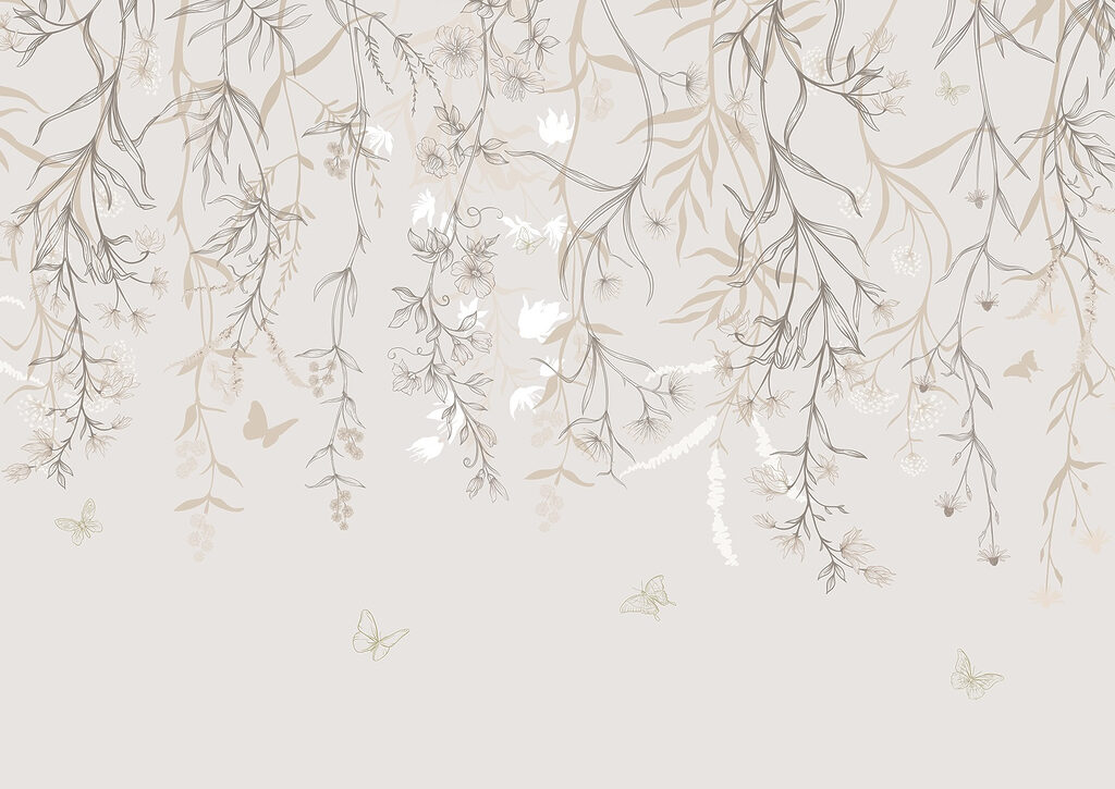 Farfalle tra i rami — design completo