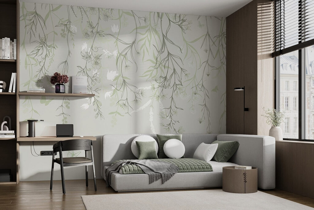 Farfalle tra i rami — ambiente 1