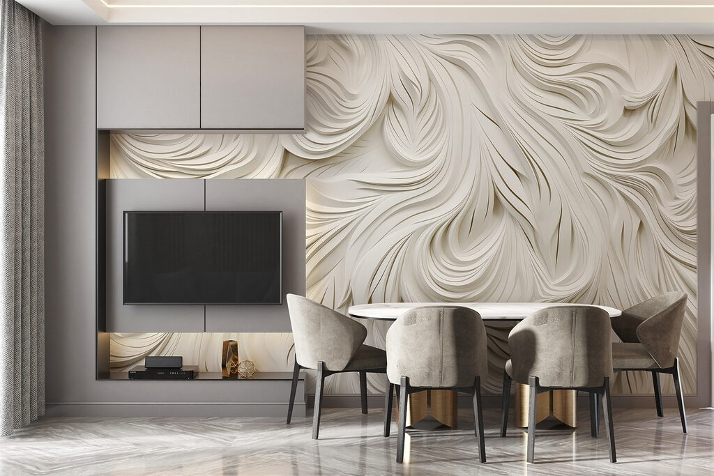 Riccioli bianchi come piume — ambiente 3