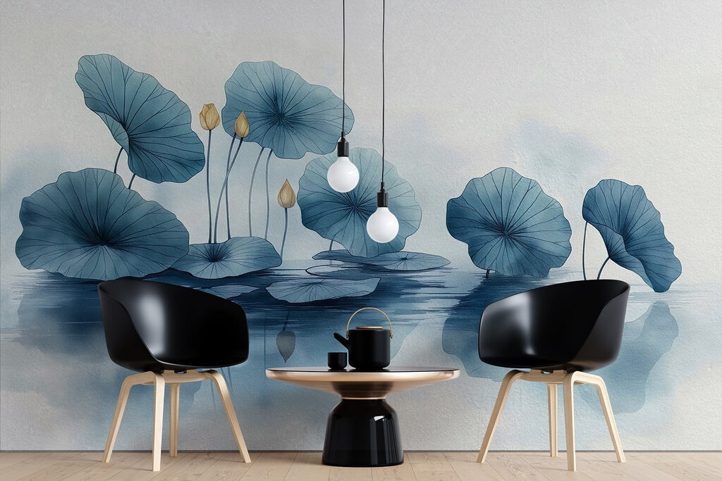 Loti blu sull’acqua — ambiente 4