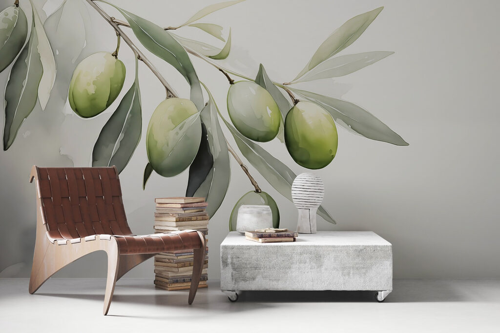 Ramo di olive verdi — ambiente 2