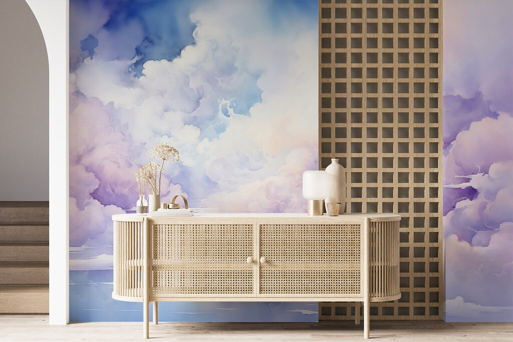 Nuvole lilla sull’acqua — ambiente 1