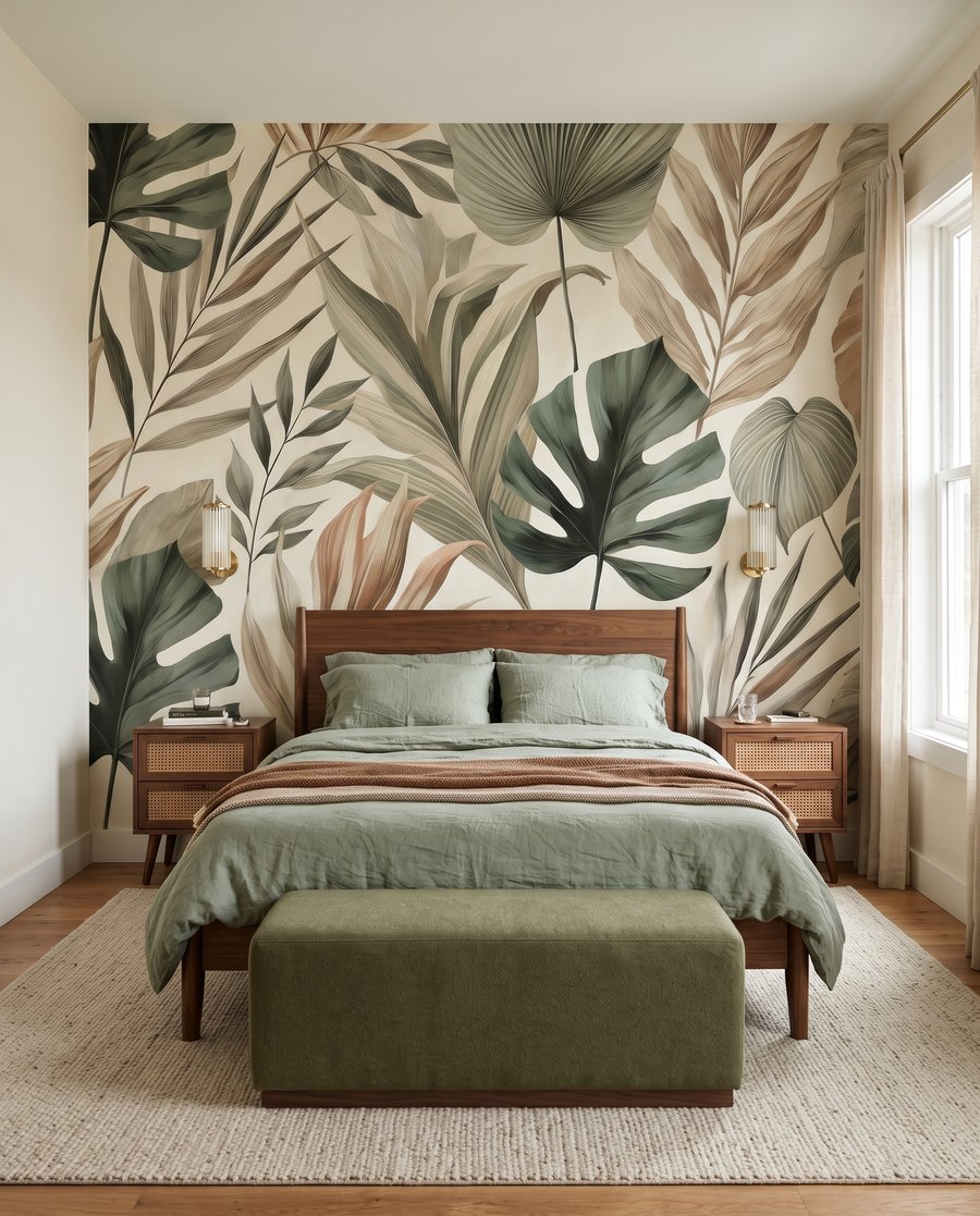Foglie tropicali naturali — ambiente 2
