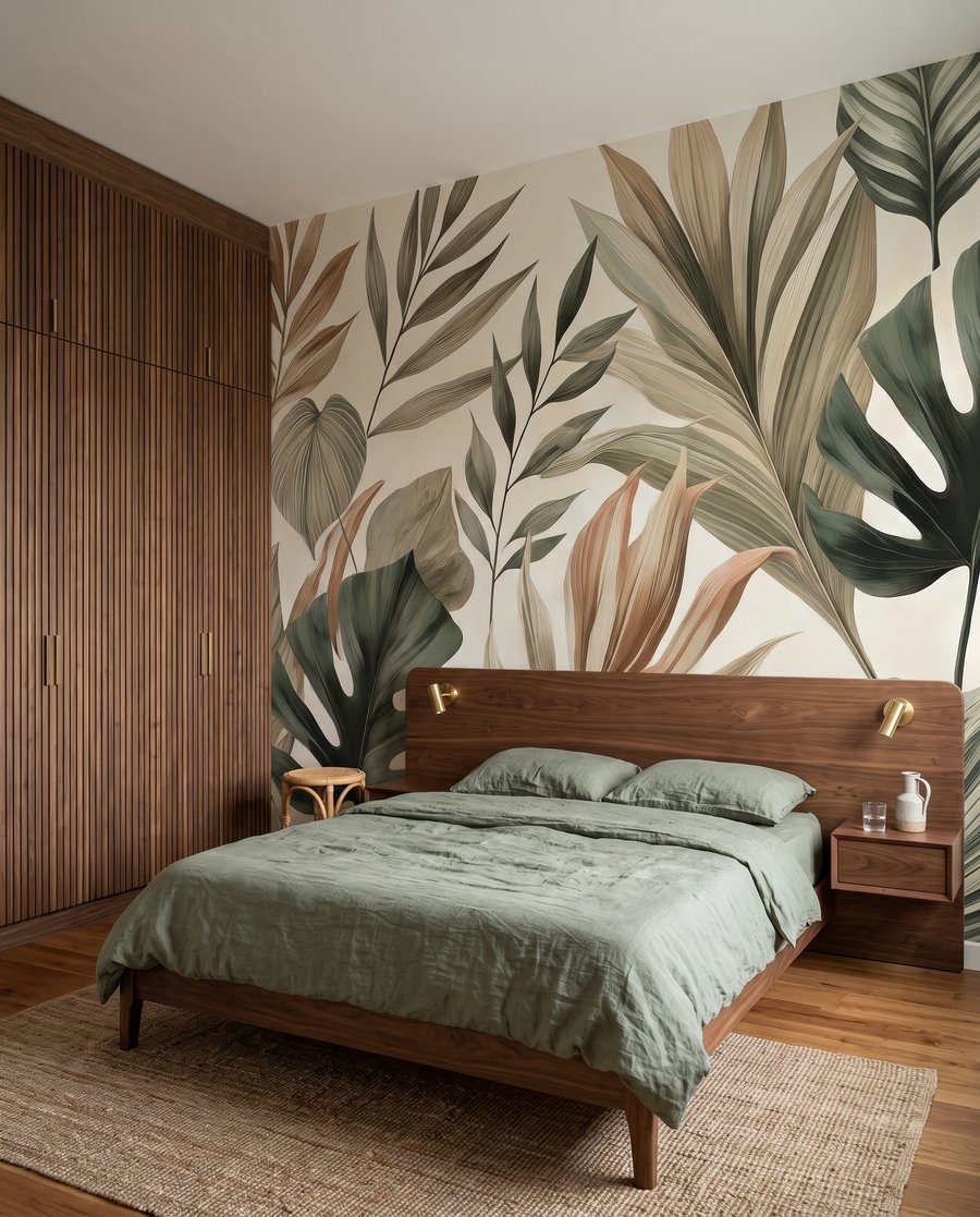 Foglie tropicali naturali — ambiente 3