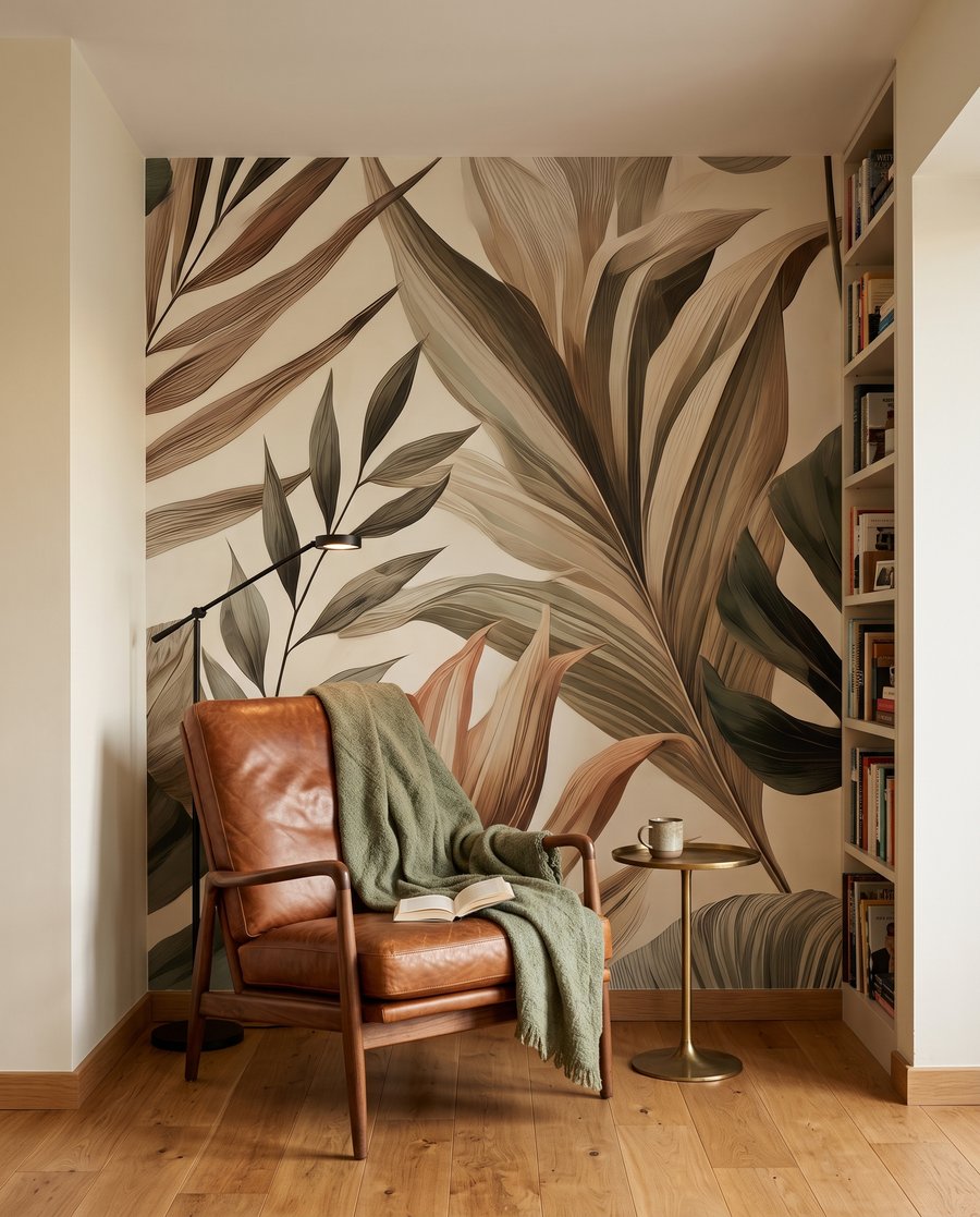 Foglie tropicali naturali — ambiente 6