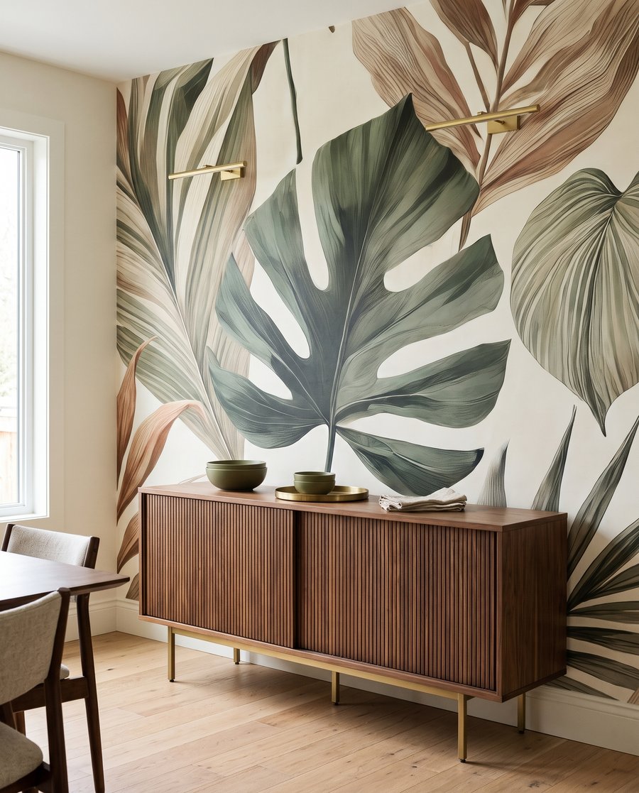 Foglie tropicali naturali — ambiente 9