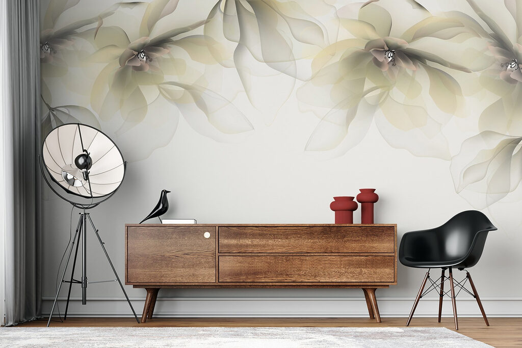 Fiori sospesi in alto — ambiente 2