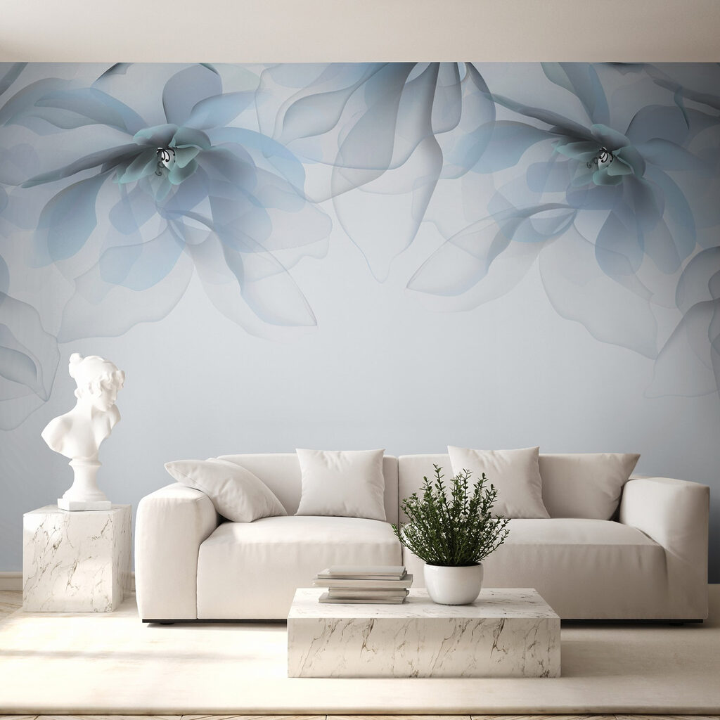 Fiori sospesi in alto — ambiente 2