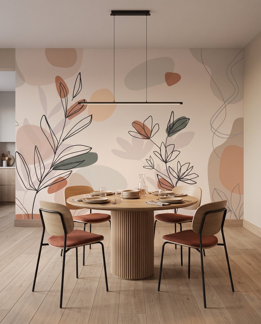 Rami tra macchie colorate — ambiente 5